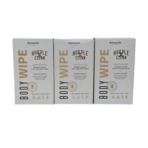 Hustle Clean Body Wipes - X3